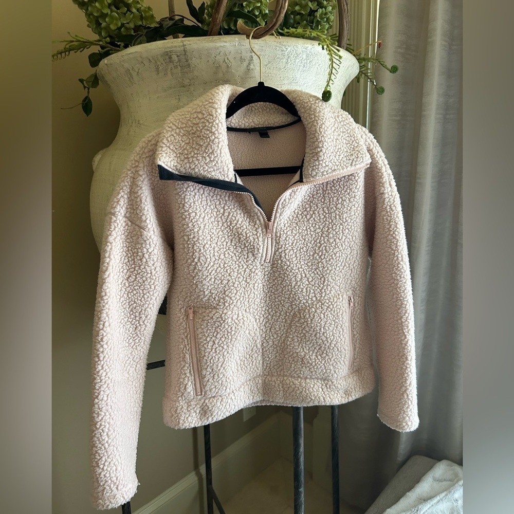 J.Crew- quarter zip up jacket - Picture 1 of 3